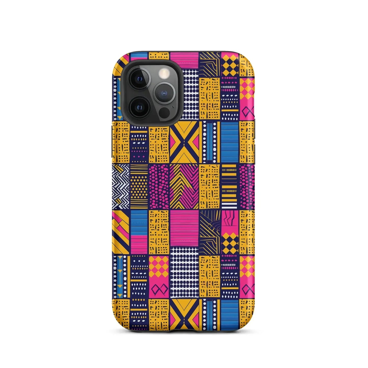 Ghanaian Kente Cloth Tough MagSafe iPhone® Case - The Global Wanderer