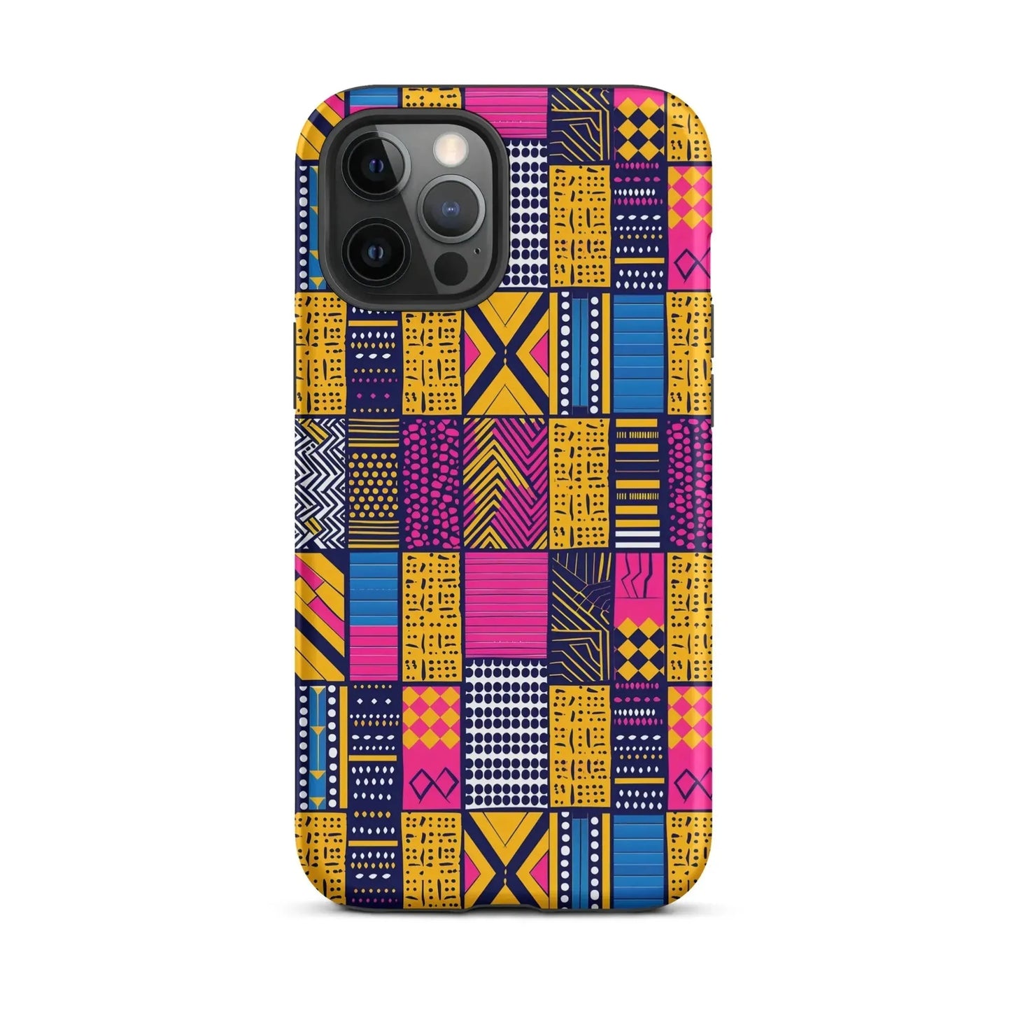 Ghanaian Kente Cloth Tough MagSafe iPhone® Case - The Global Wanderer