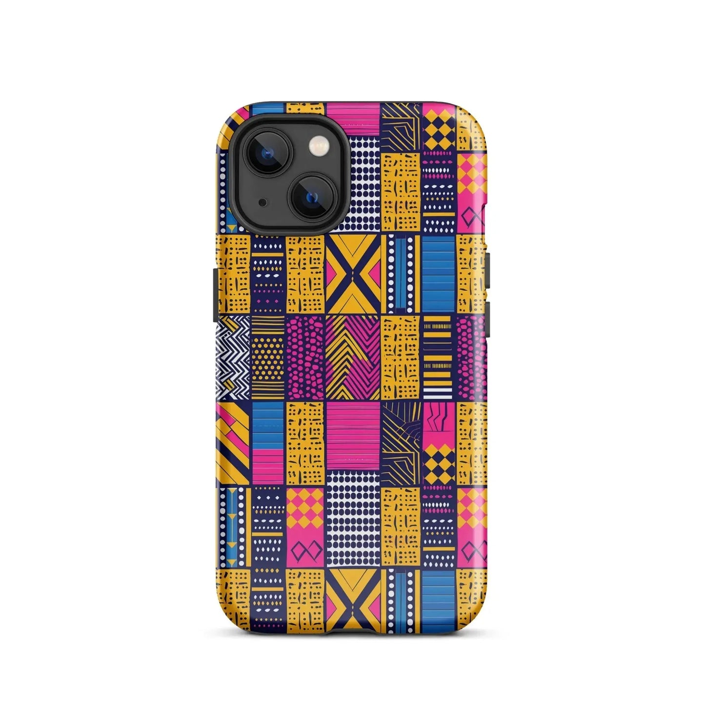 Ghanaian Kente Cloth Tough MagSafe iPhone® Case - The Global Wanderer