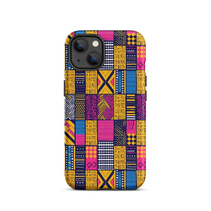 Ghanaian Kente Cloth Tough MagSafe iPhone® Case - The Global Wanderer