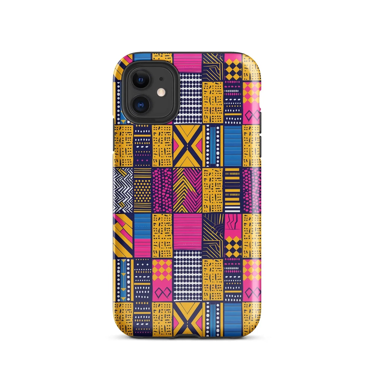 Ghanaian Kente Cloth Tough MagSafe iPhone® Case - The Global Wanderer