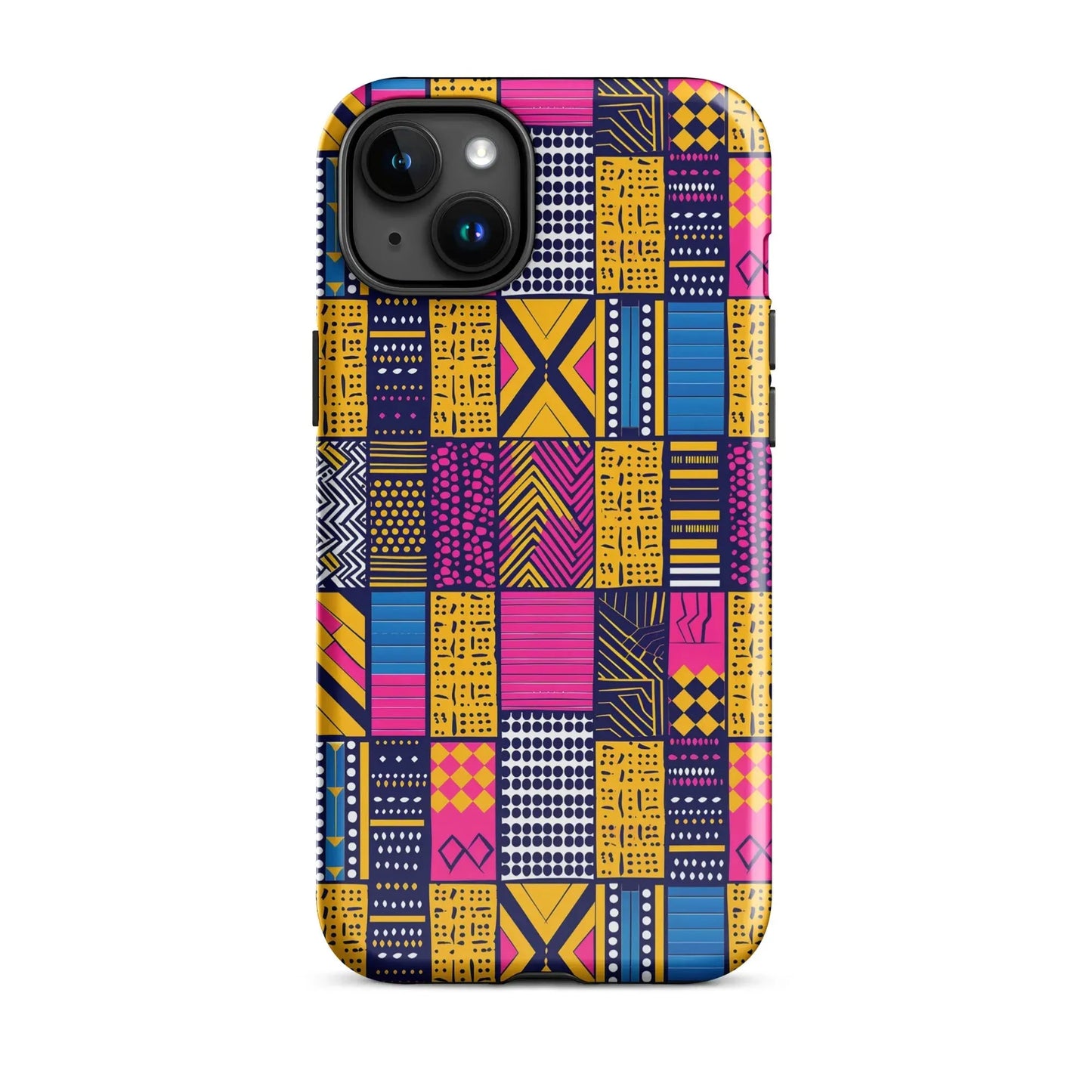 Ghanaian Kente Cloth Tough MagSafe iPhone® Case - The Global Wanderer