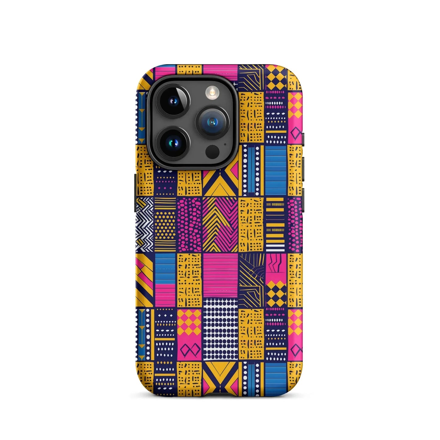 Ghanaian Kente Cloth Tough MagSafe iPhone® Case - The Global Wanderer