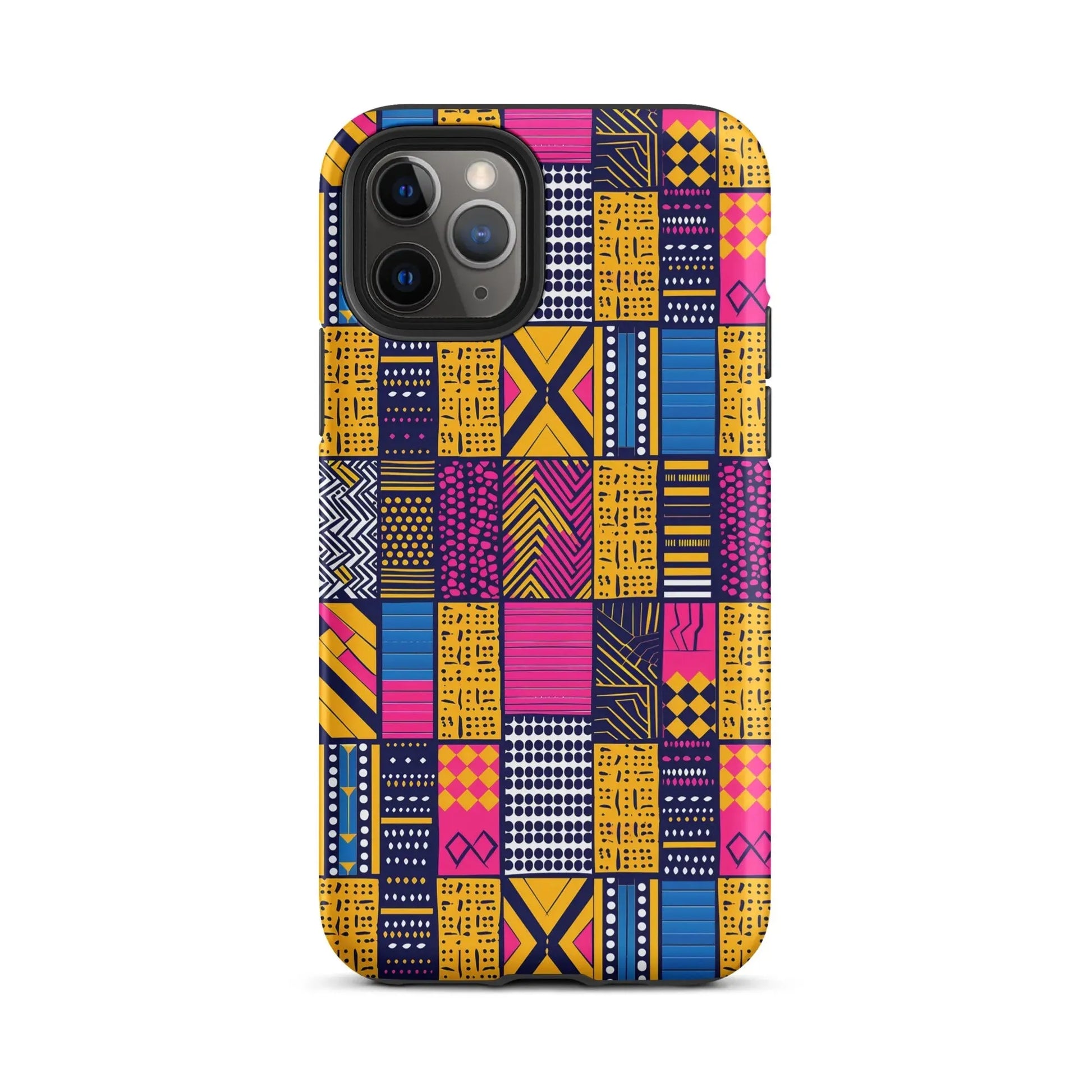 Ghanaian Kente Cloth Tough MagSafe iPhone® Case - The Global Wanderer