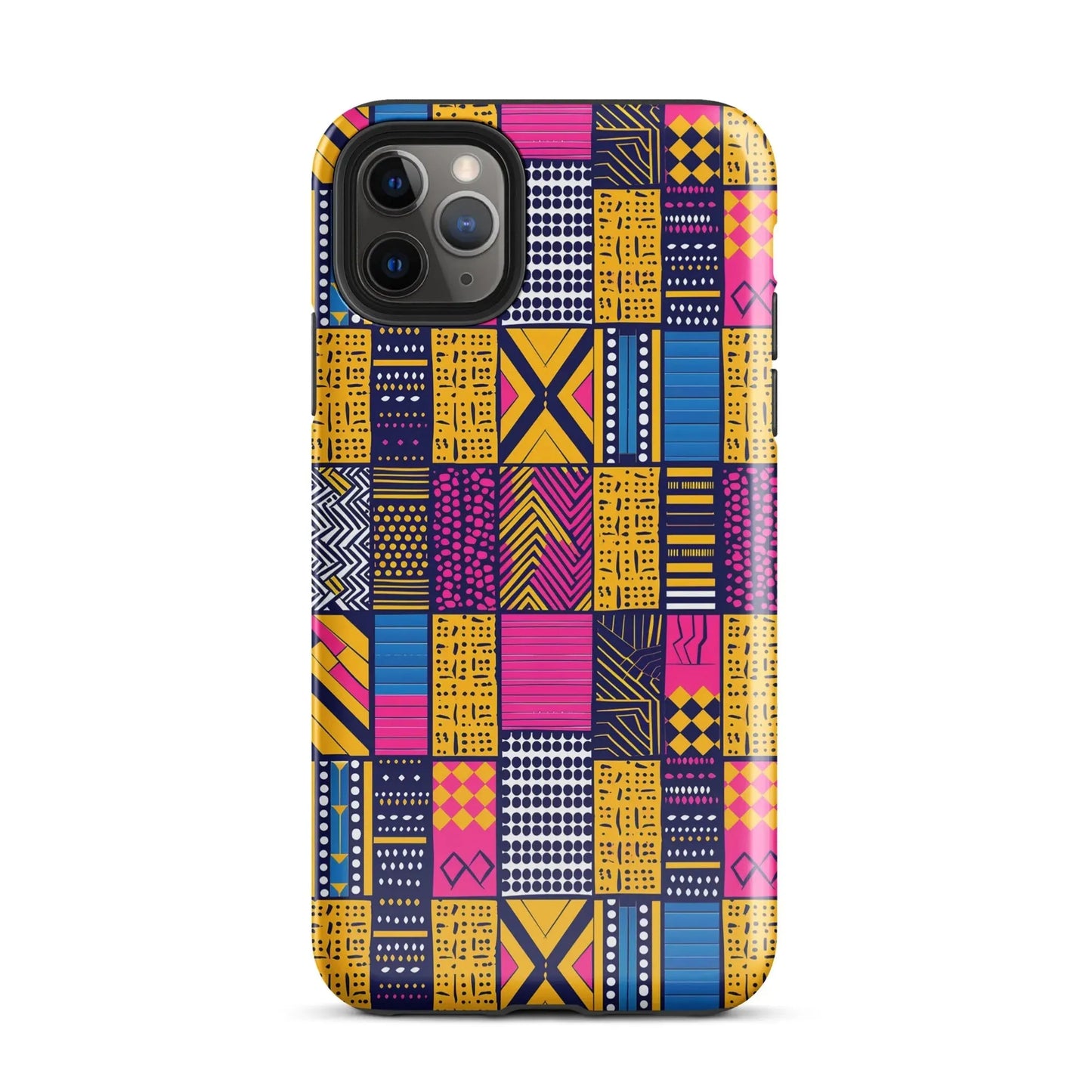 Ghanaian Kente Cloth Tough MagSafe iPhone® Case - The Global Wanderer