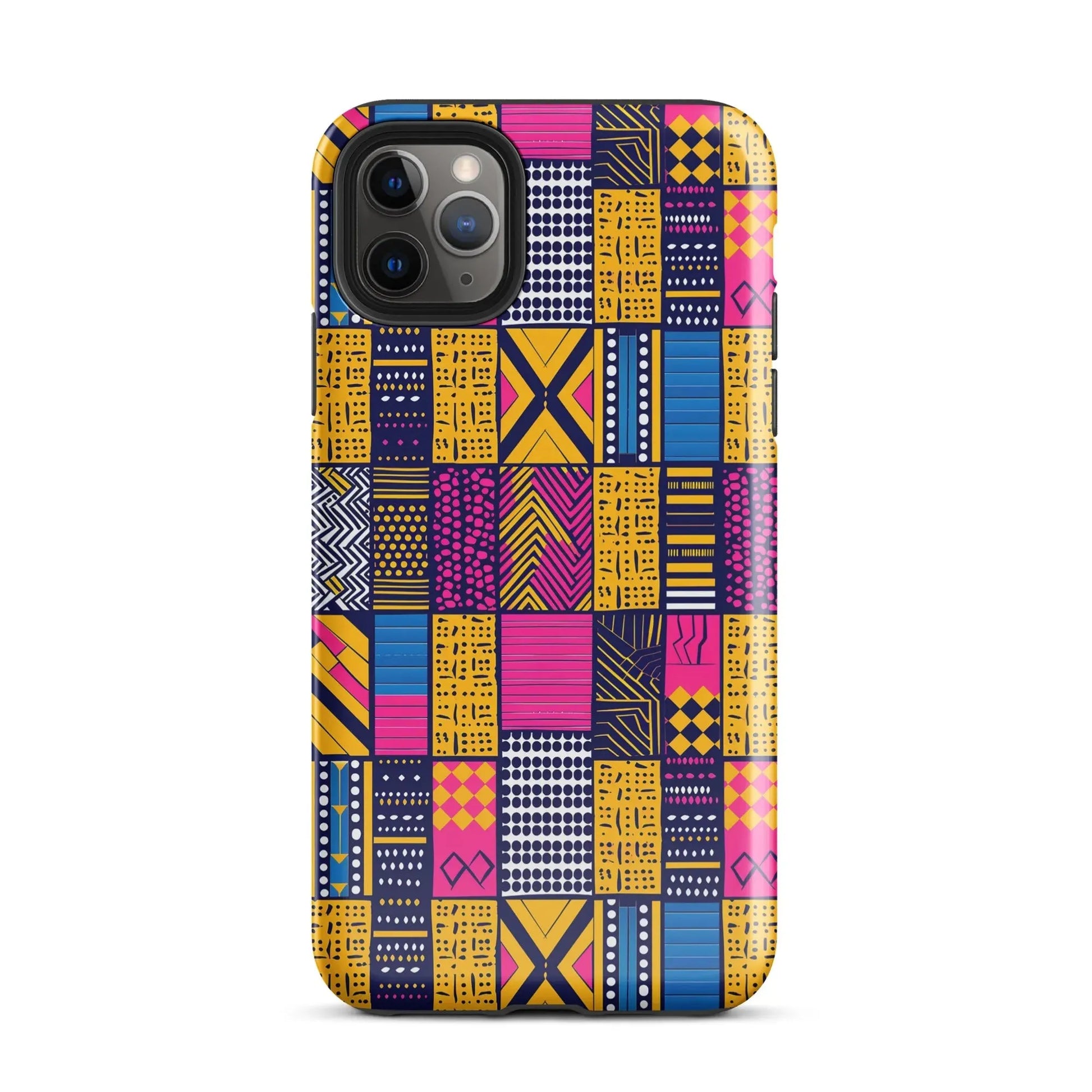 Ghanaian Kente Cloth Tough MagSafe iPhone® Case - The Global Wanderer