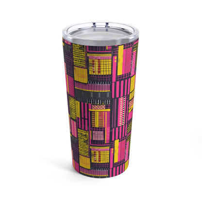 Ghanaian Kente Cloth Tumbler - The Global Wanderer