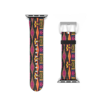 Ghanaian Kente Cloth Watch Band - The Global Wanderer