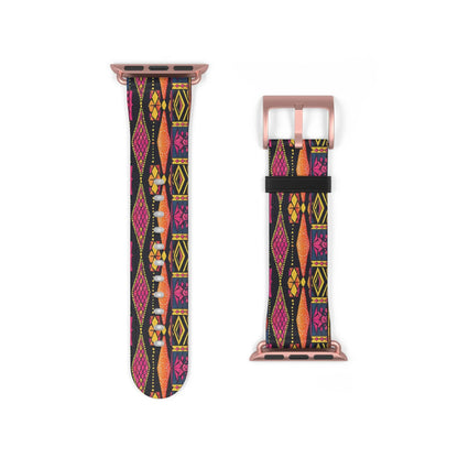 Ghanaian Kente Cloth Watch Band - The Global Wanderer