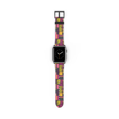 Ghanaian Kente Cloth Watch Band - The Global Wanderer