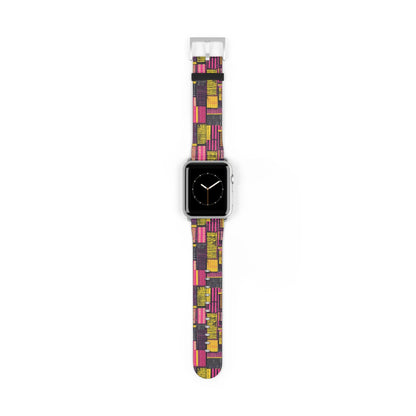 Ghanaian Kente Cloth Watch Band - The Global Wanderer