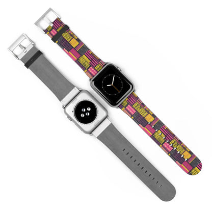 Ghanaian Kente Cloth Watch Band - The Global Wanderer