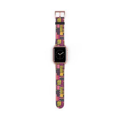 Ghanaian Kente Cloth Watch Band - The Global Wanderer