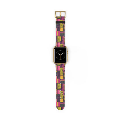 Ghanaian Kente Cloth Watch Band - The Global Wanderer