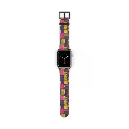 Ghanaian Kente Cloth Watch Band - The Global Wanderer