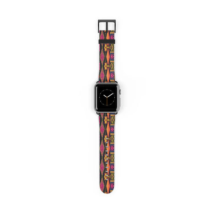 Ghanaian Kente Cloth Watch Band - The Global Wanderer