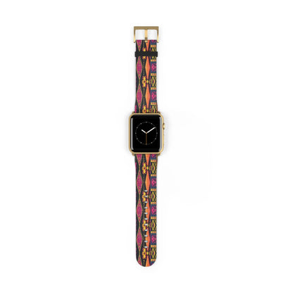 Ghanaian Kente Cloth Watch Band - The Global Wanderer