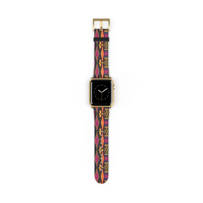 Ghanaian Kente Cloth Watch Band - The Global Wanderer