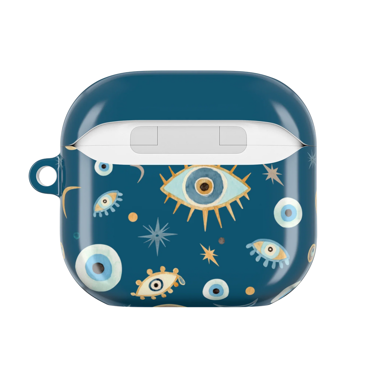 Greek Evil Eye AirPods 4 Case - The Global Wanderer