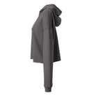 Greek Evil Eye Embroidered Cropped Hoodie - The Global Wanderer