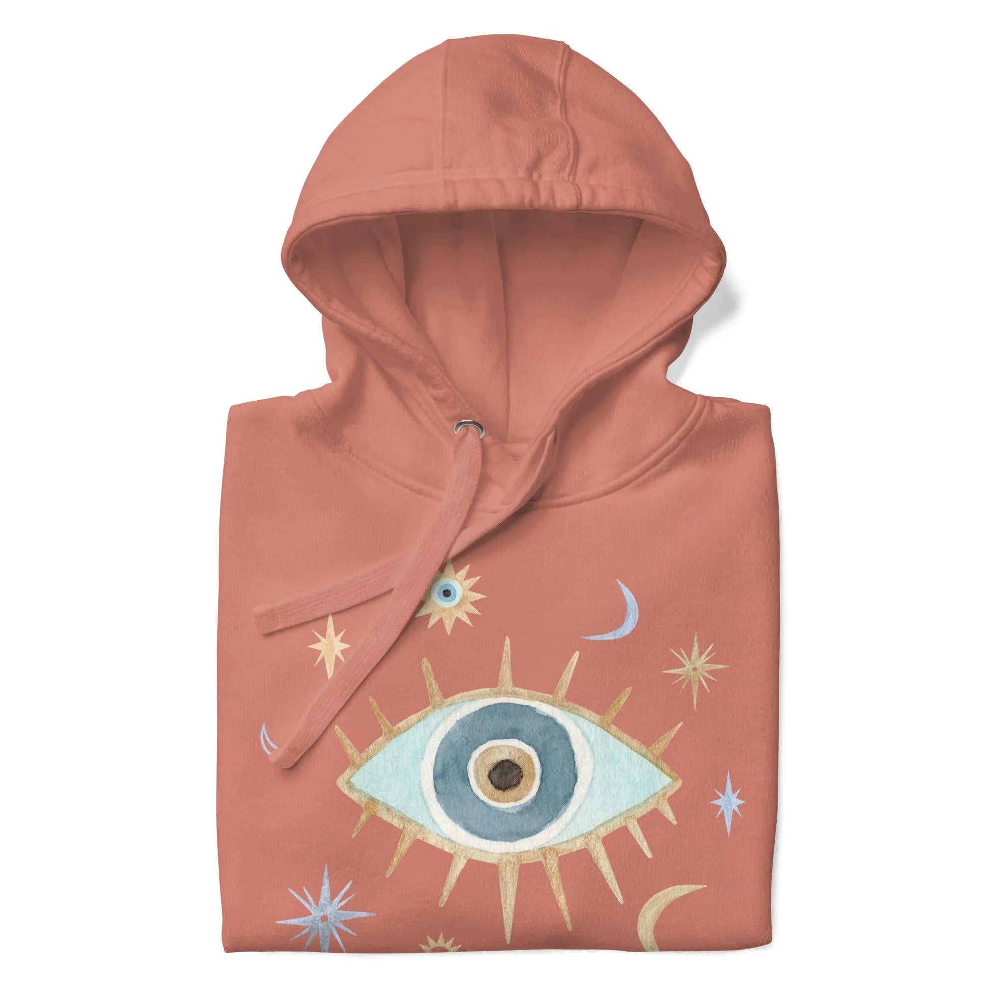 Greek Evil Eye Hoodie - The Global Wanderer