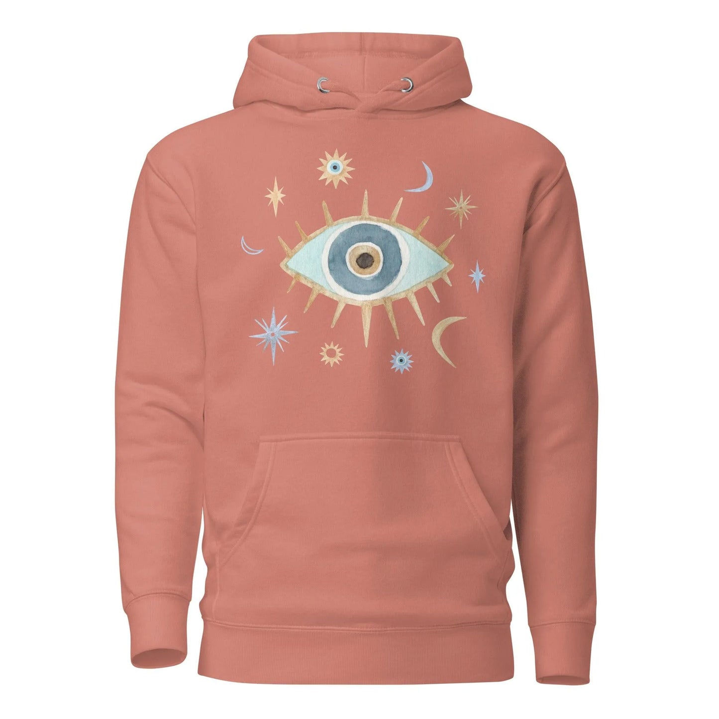 Greek Evil Eye Hoodie - The Global Wanderer