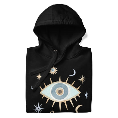 Greek Evil Eye Hoodie - The Global Wanderer