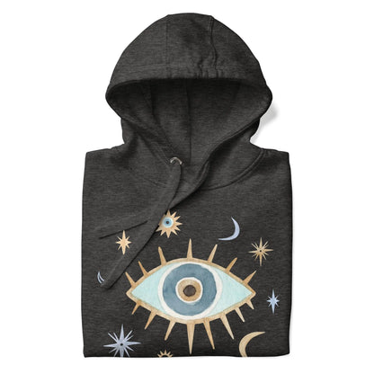 Greek Evil Eye Hoodie - The Global Wanderer