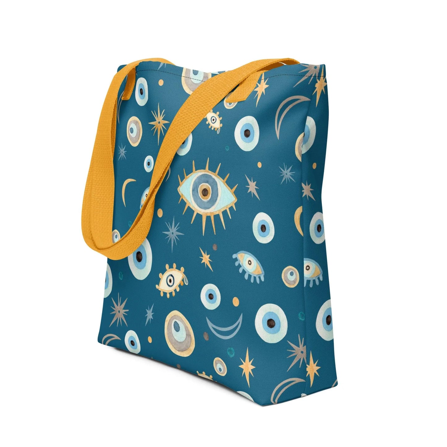 Greek Evil Eye Tote Bag - The Global Wanderer