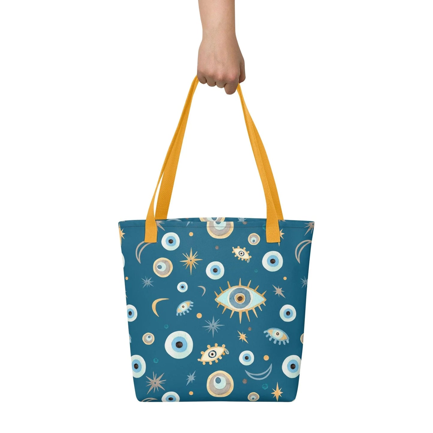 Greek Evil Eye Tote Bag - The Global Wanderer