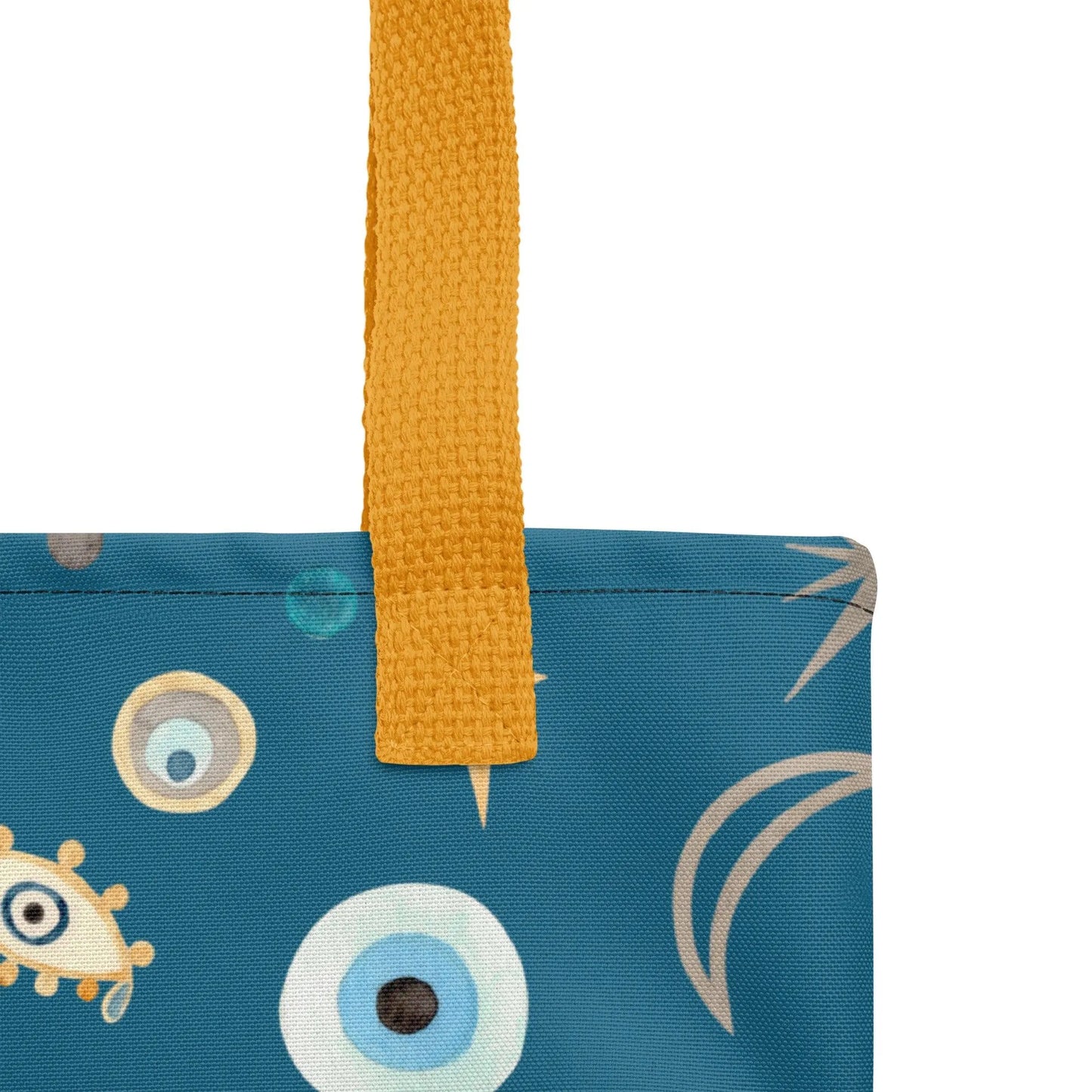 Greek Evil Eye Tote Bag - The Global Wanderer