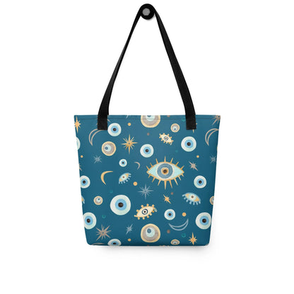 Greek Evil Eye Tote Bag - The Global Wanderer