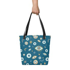 Greek Evil Eye Tote Bag - The Global Wanderer