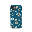 Greek Evil Eye Tough MagSafe iPhone Case - The Global Wanderer