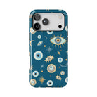 Greek Evil Eye Tough MagSafe iPhone Case - The Global Wanderer