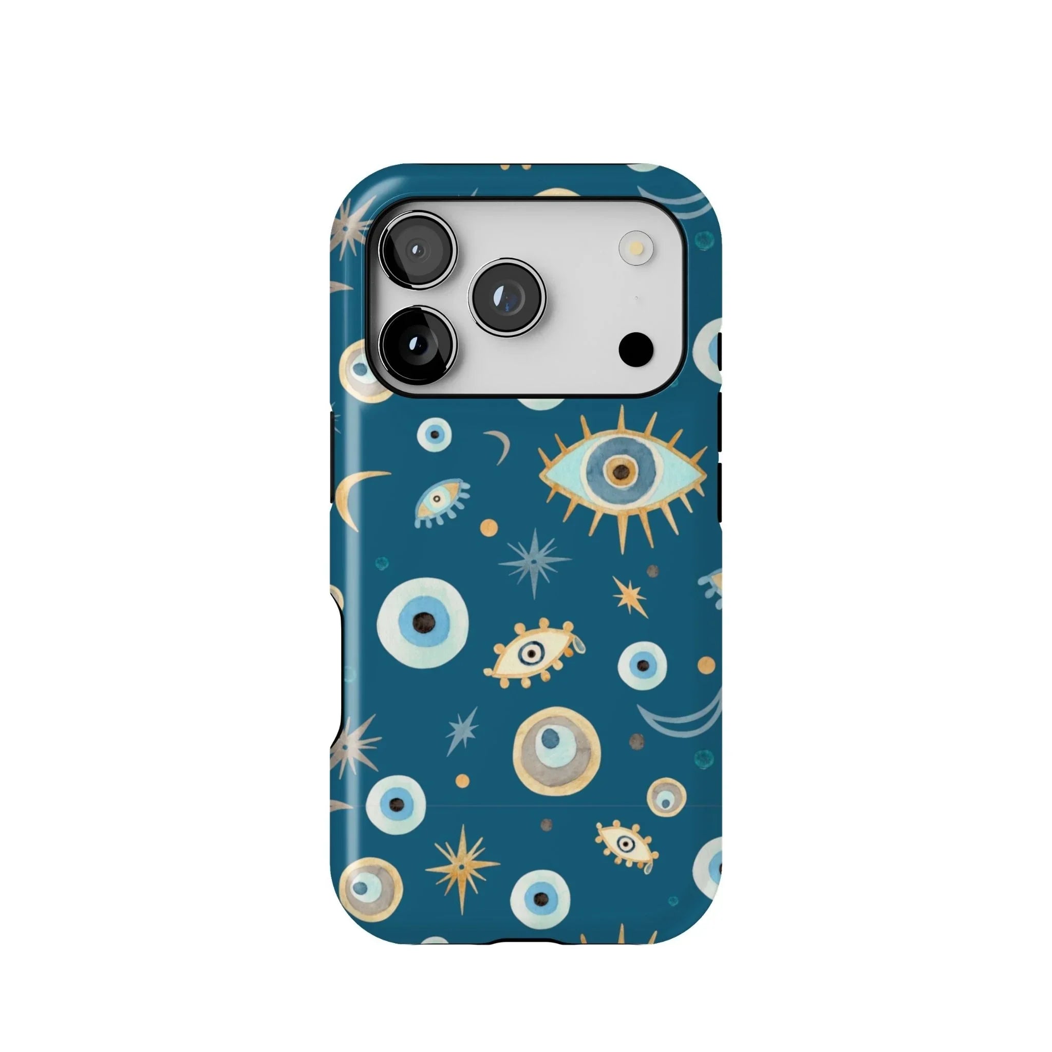Greek Evil Eye Tough MagSafe iPhone Case - The Global Wanderer