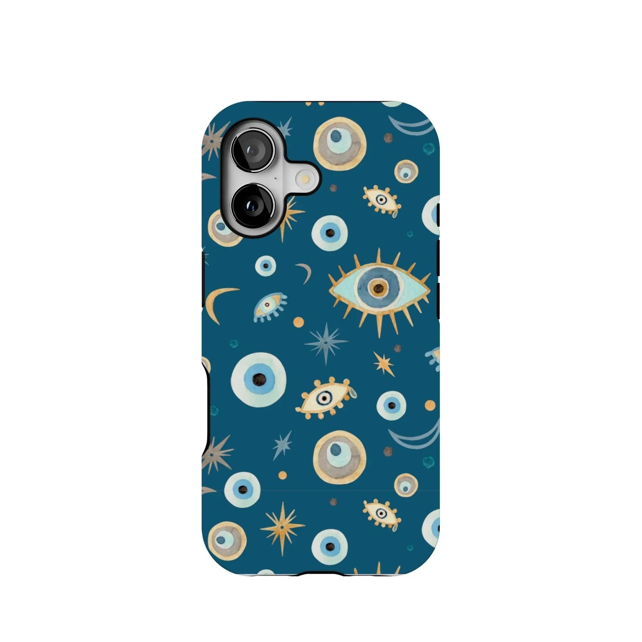 Greek Evil Eye Tough MagSafe iPhone Case - The Global Wanderer