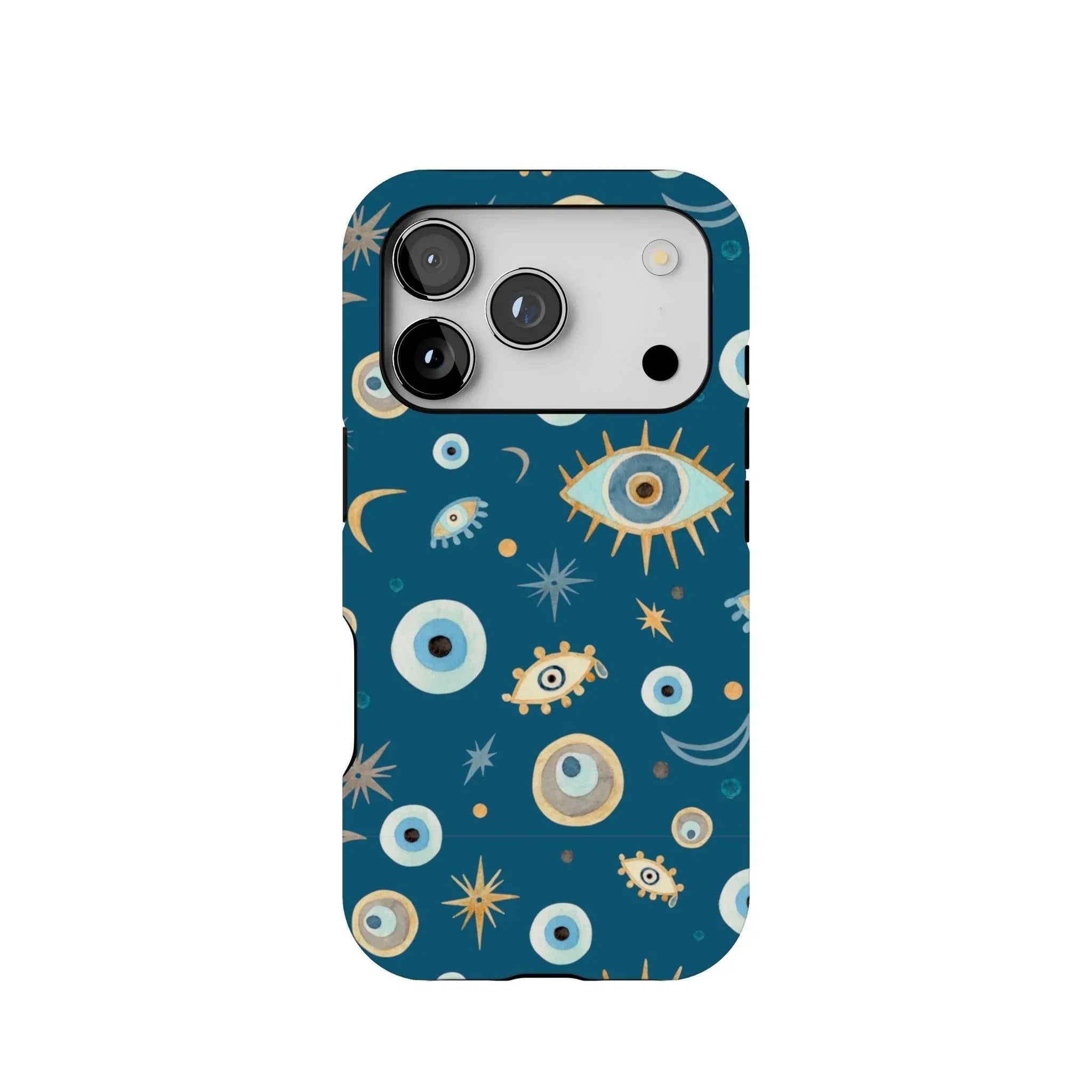 Greek Evil Eye Tough MagSafe iPhone Case - The Global Wanderer