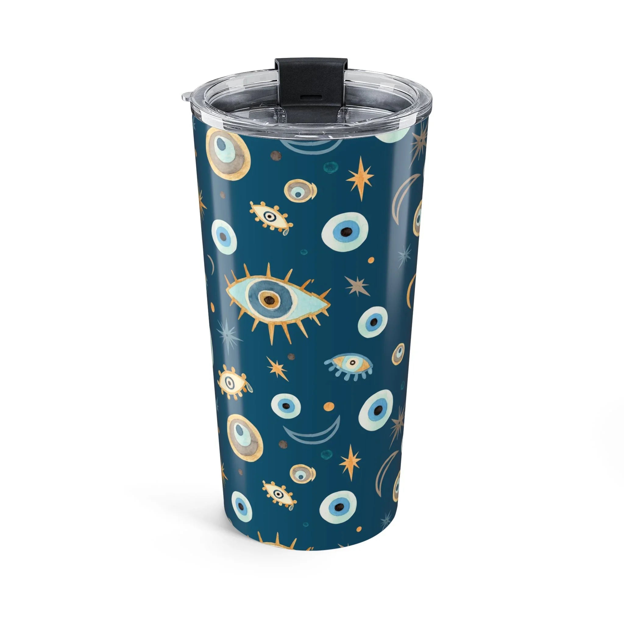 Greek Evil Eye Tumbler - The Global Wanderer