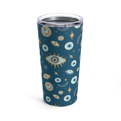 Greek Evil Eye Tumbler - The Global Wanderer