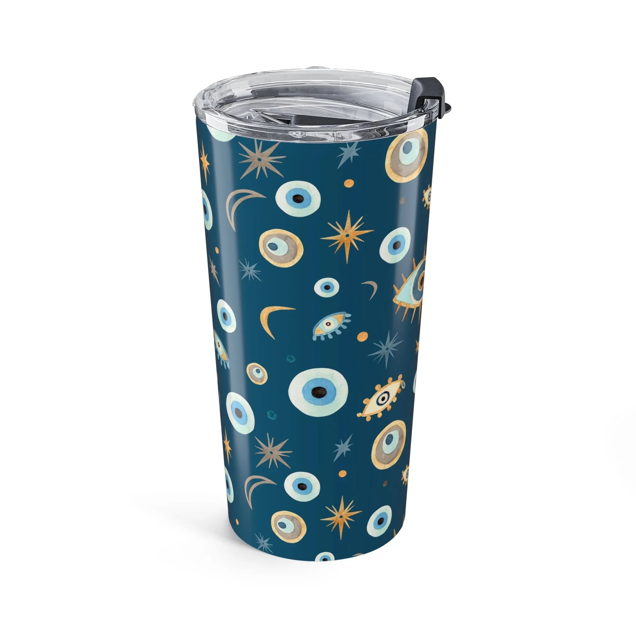 Greek Evil Eye Tumbler - The Global Wanderer