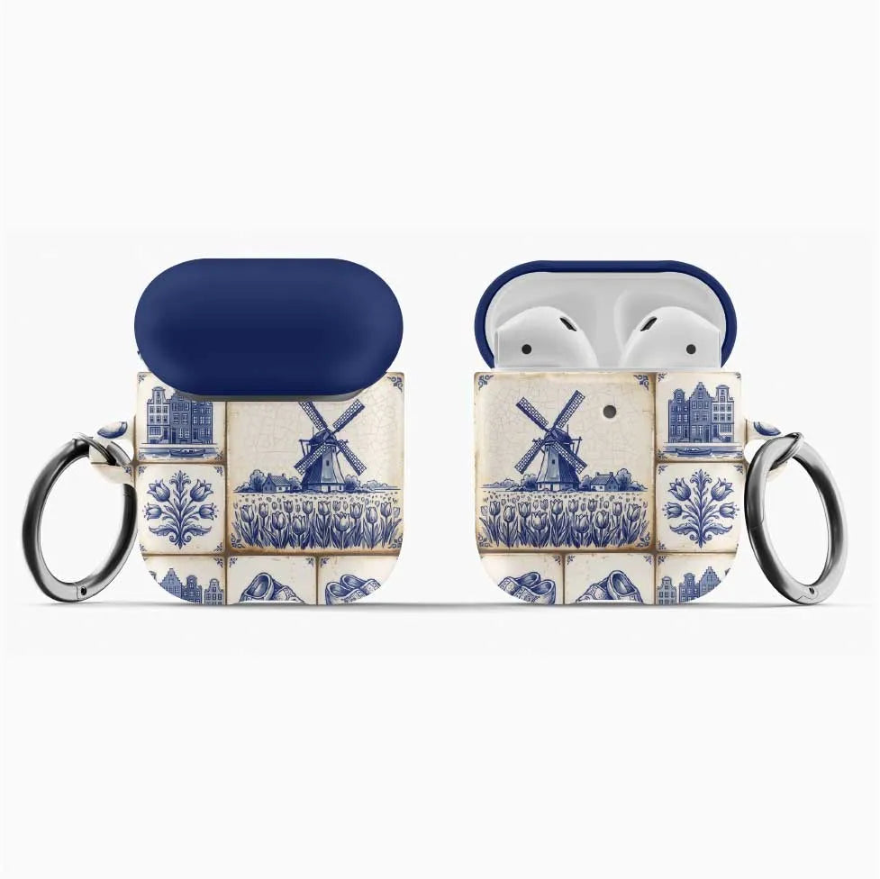 Haarlem Ivory AirPods Case - The Global Wanderer
