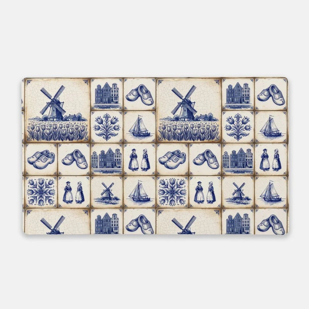 Haarlem Ivory Desk Mat - The Global Wanderer
