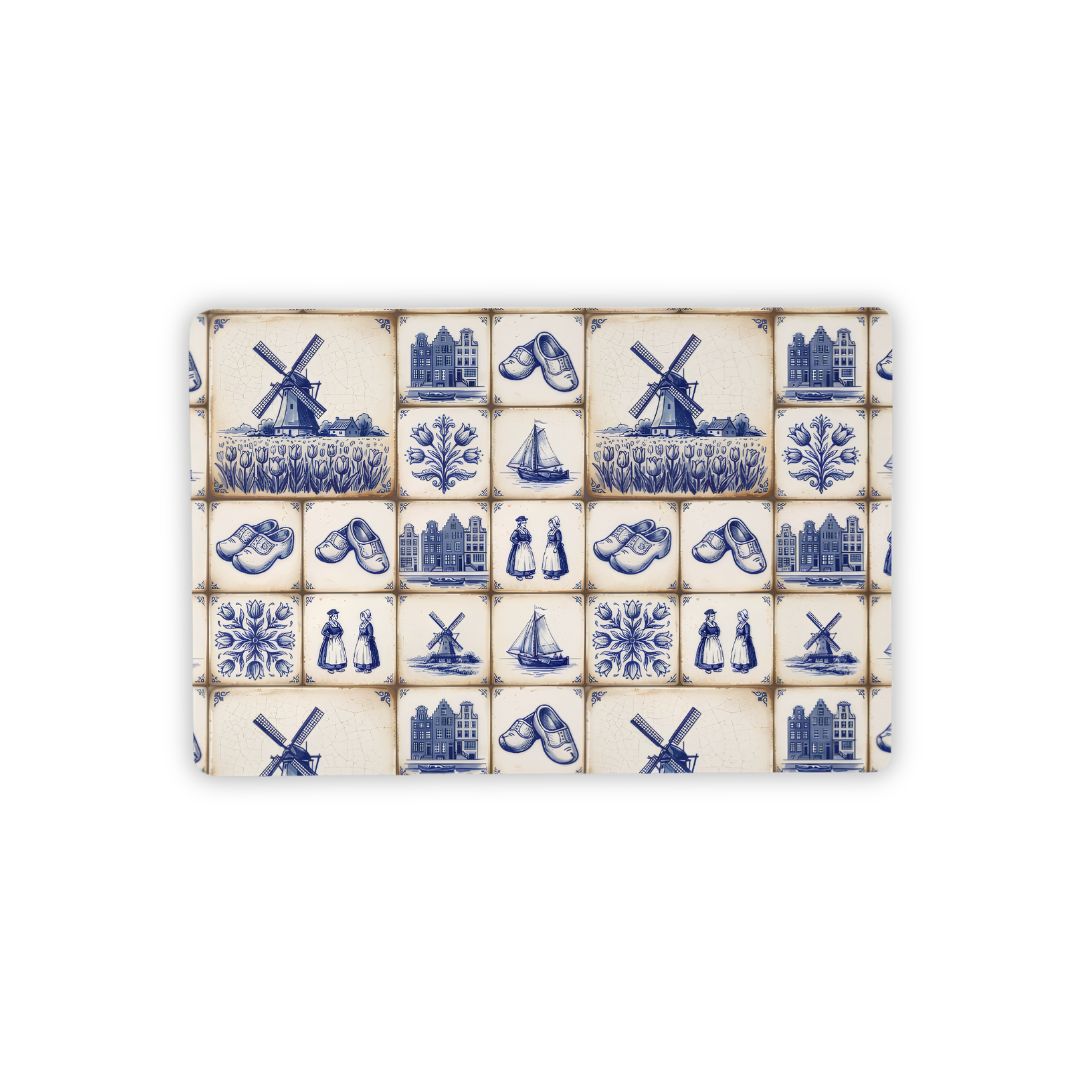 Haarlem Ivory Desk Mat - The Global Wanderer