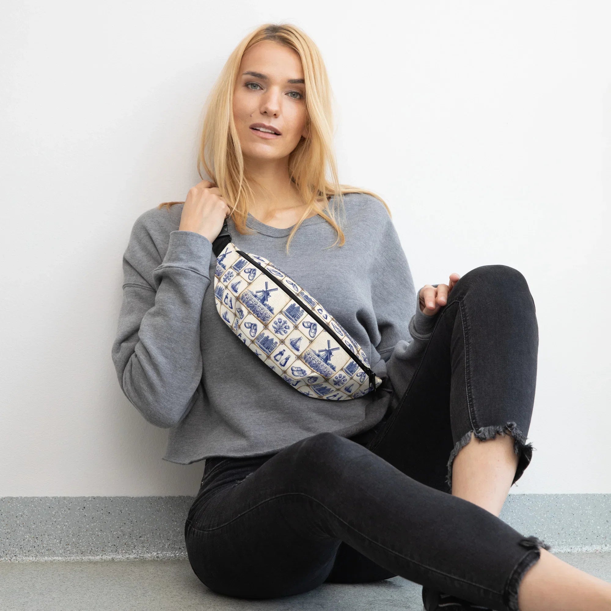 Haarlem Ivory Fanny Pack - The Global Wanderer