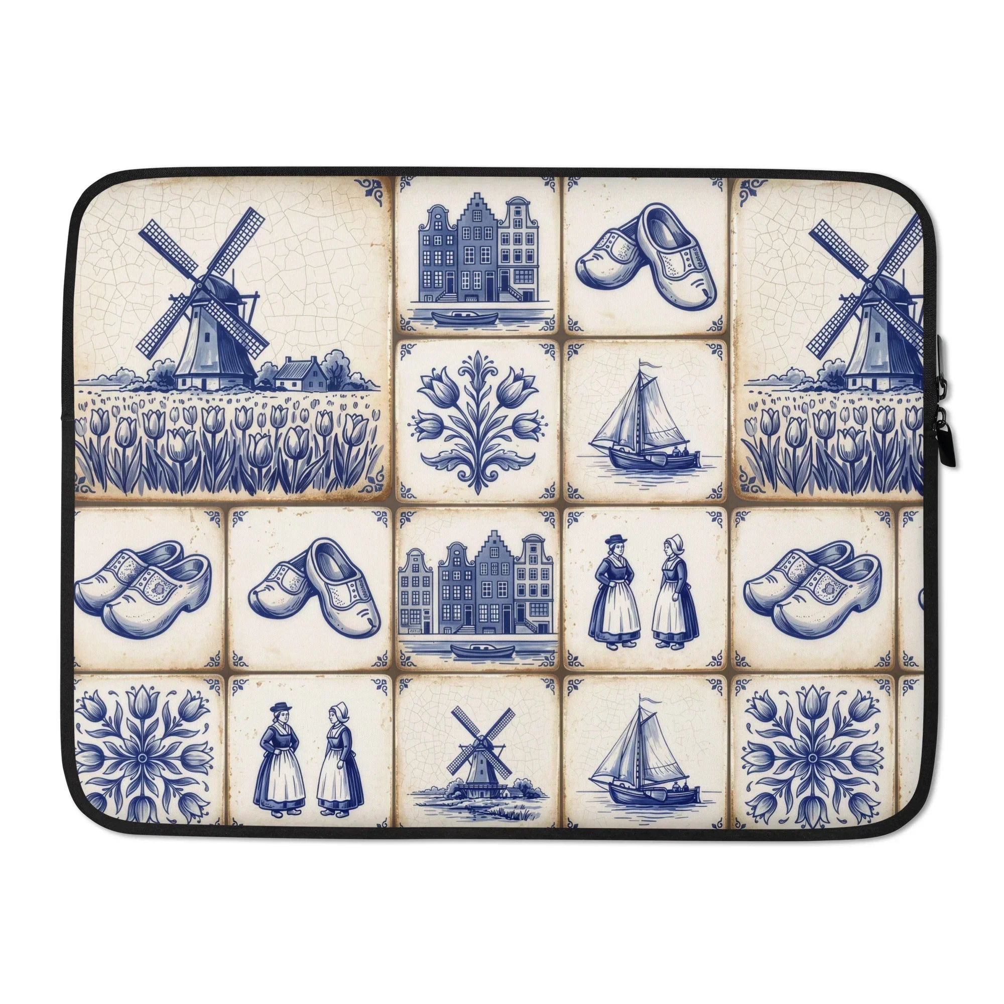 Haarlem Ivory Laptop Case - The Global Wanderer