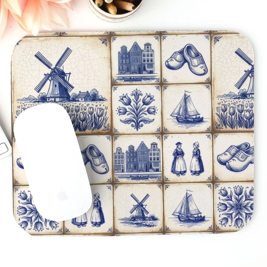 Haarlem Ivory Mouse Pad - The Global Wanderer