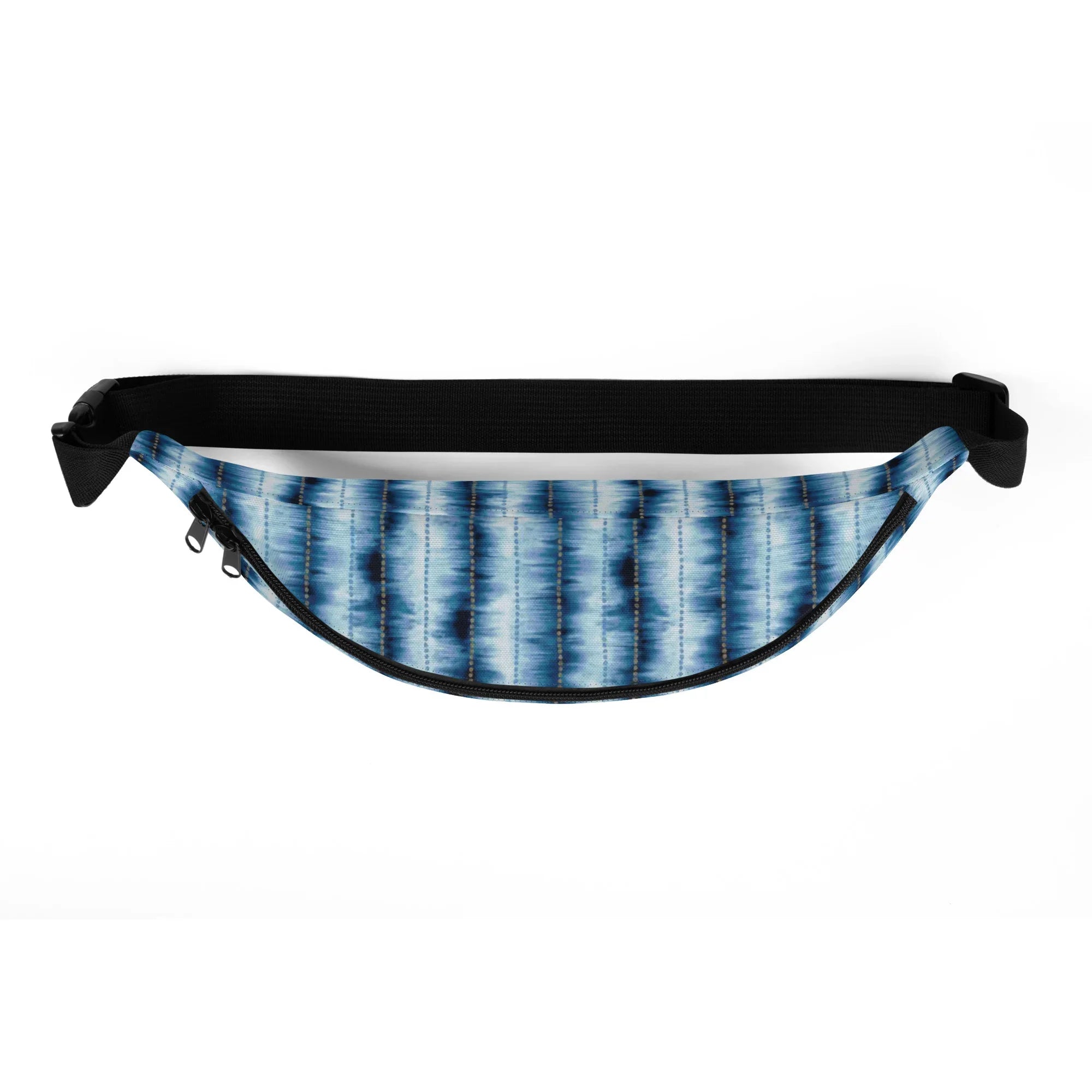 Hakone Mist Shibori Fanny Pack - The Global Wanderer