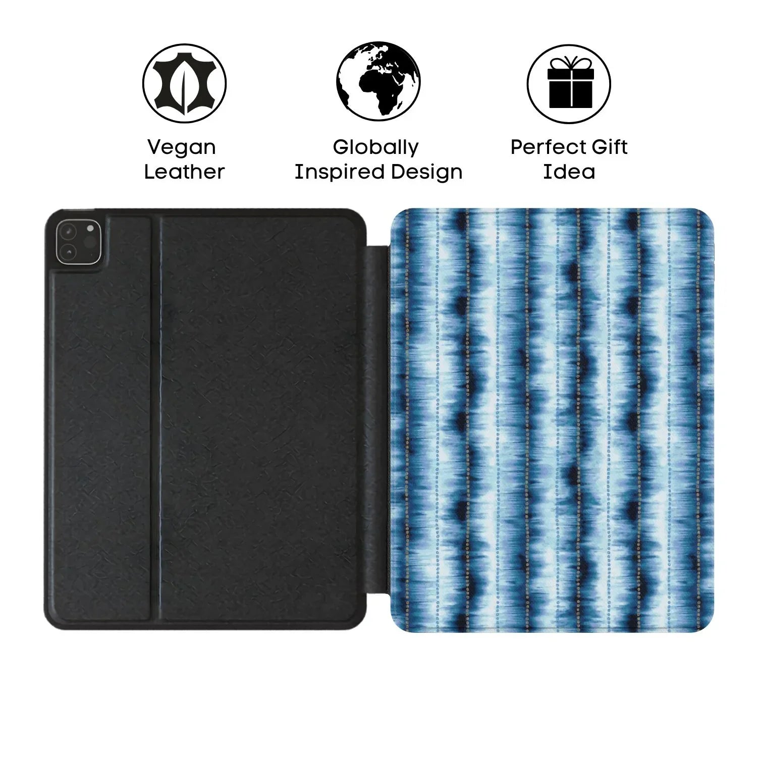 Hakone Mist Shibori iPad Case - The Global Wanderer