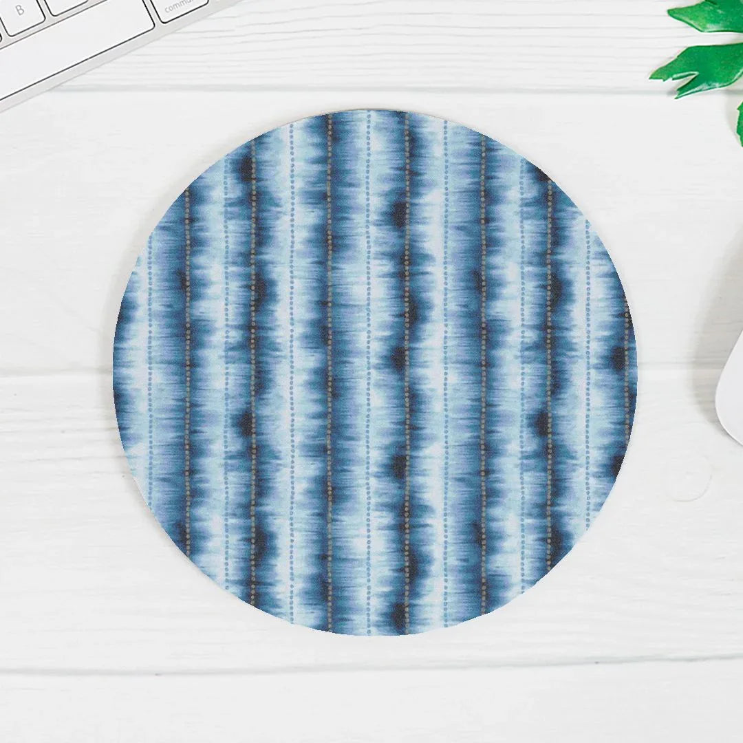 Hakone Mist Shibori Mouse Pad - The Global Wanderer